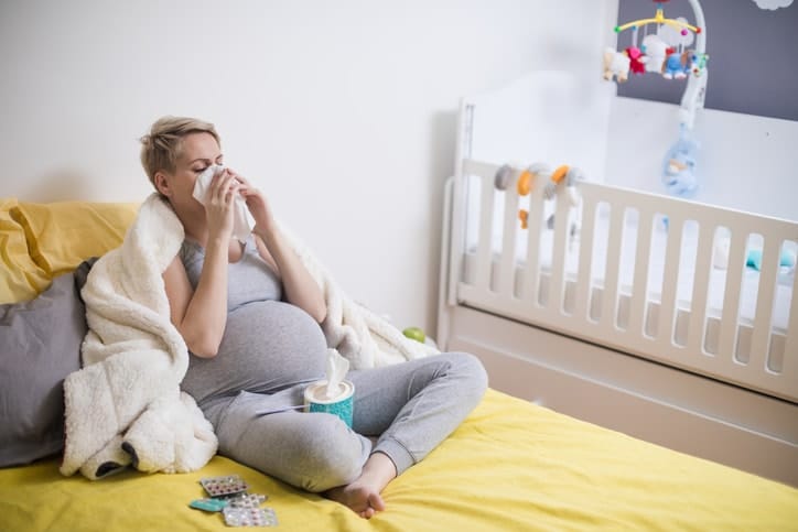 Gripe en embarazadas síntomas y tratamientos