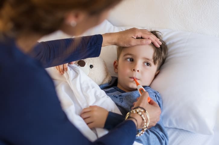 Los niños y los medicamentos antivirales contra la gripe.