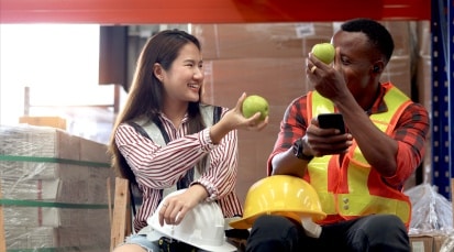 Dieta de la fruta para llevar al trabajo