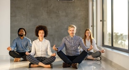 Meditación trascendental en el trabajo