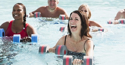 Beneficios del aquagym después del trabajo