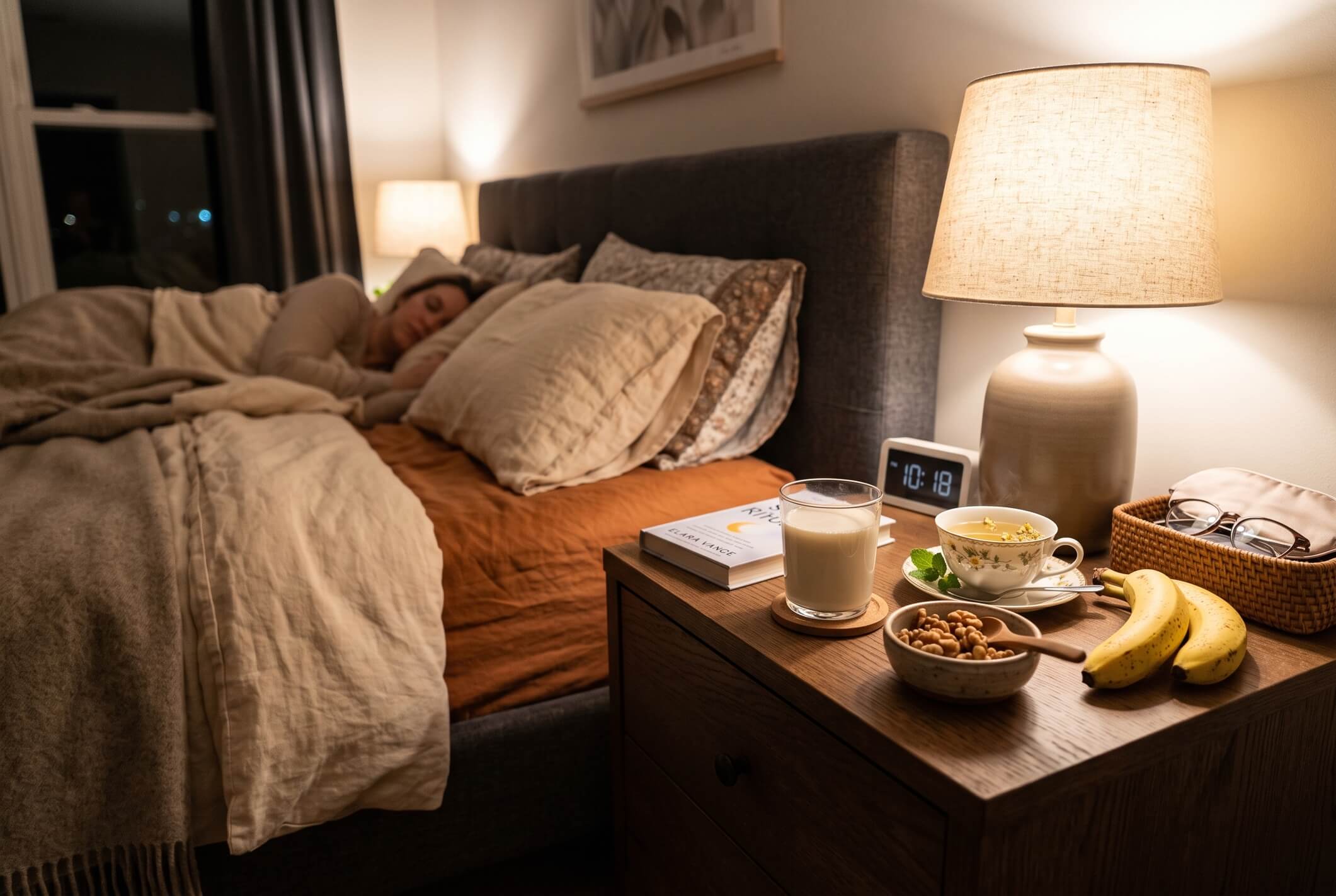 Alimentos que ayudan a dormir para descansar mejor y rendir al día siguiente